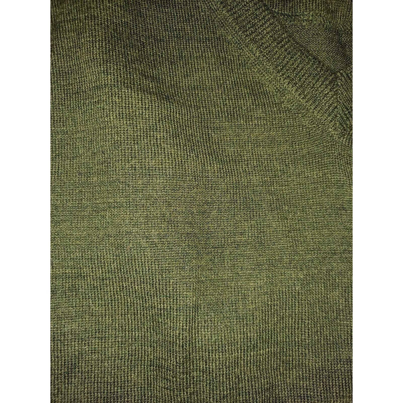 Orvis Orvis Merino Wool V Neck Green Sweater Vest Size XL Size US XL / EU 56 / 4 - 5 Thumbnail
