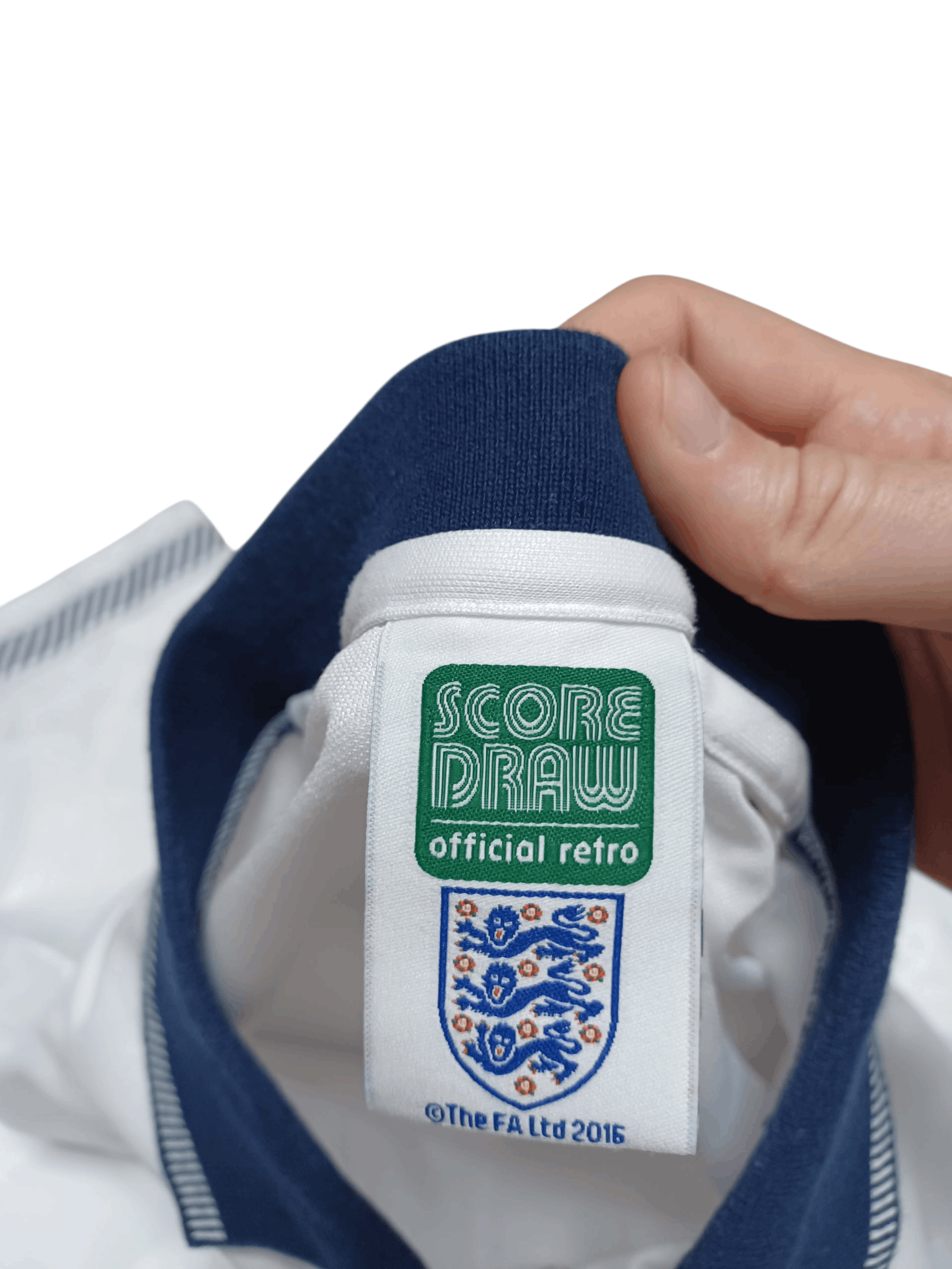 Other ENGLAND SCORE DRAW VINTAGE SOCCER JERSEY BLOKECORE Size US L / EU 52-54 / 3 - 4 Thumbnail