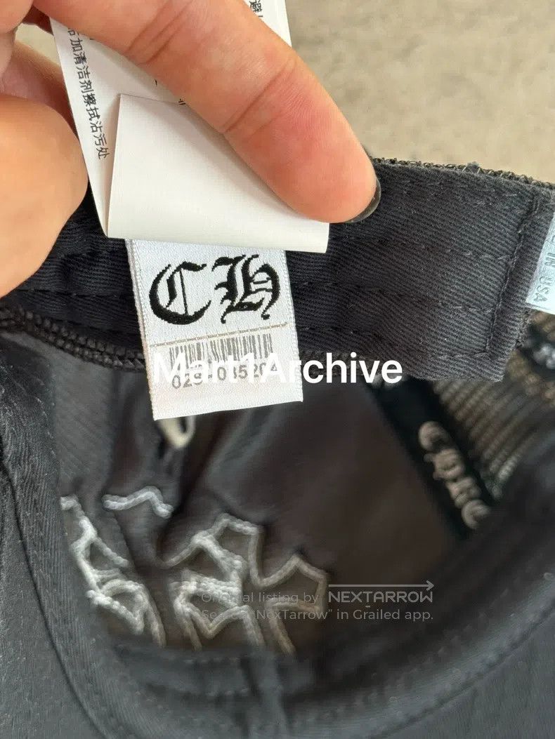 Chrome Hearts CHROME HEARTS Thirty Character Embossed Leather Trucker Ha Size ONE SIZE - 7 Thumbnail