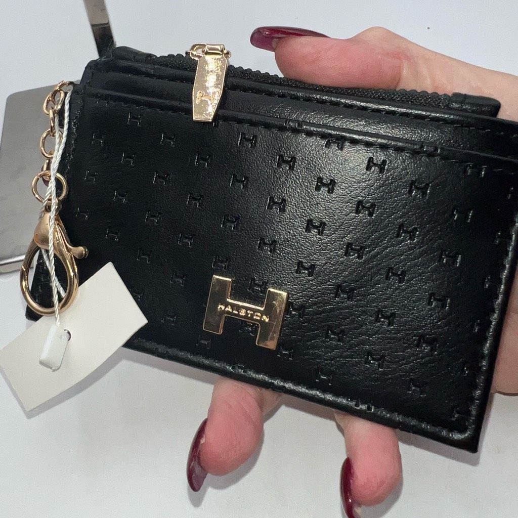 Halston Halston Signature Faux Leather Card Wallet Size ONE SIZE - 4 Thumbnail