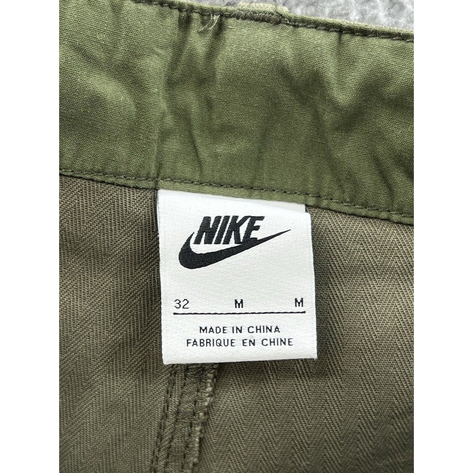 Nike Nike Life Men's Fatigue Pants FV5533-222 Medium Olive Sz. 32 Size US 32 / EU 48 - 3 Thumbnail