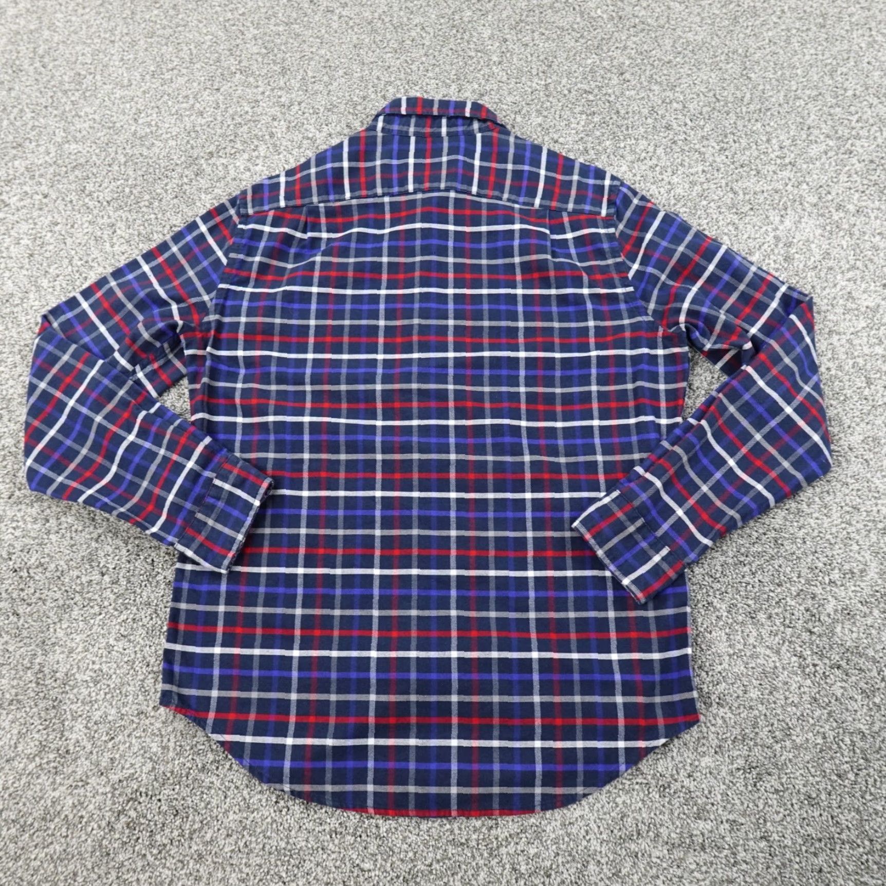 American Eagle Outfitters American Eagle Shirt Mens M Blue Red Long Sleeve Button Up Preppy Casual Cotton Size US M / EU 48-50 / 2 - 5 Thumbnail