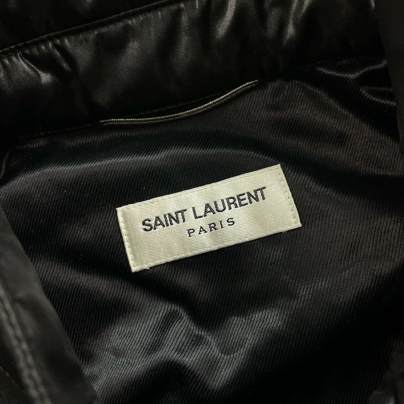 Saint Laurent Paris Saint Laurent Black glossy jacket 2504-Nextarrow Size US M / EU 48-50 / 2 - 3 Thumbnail