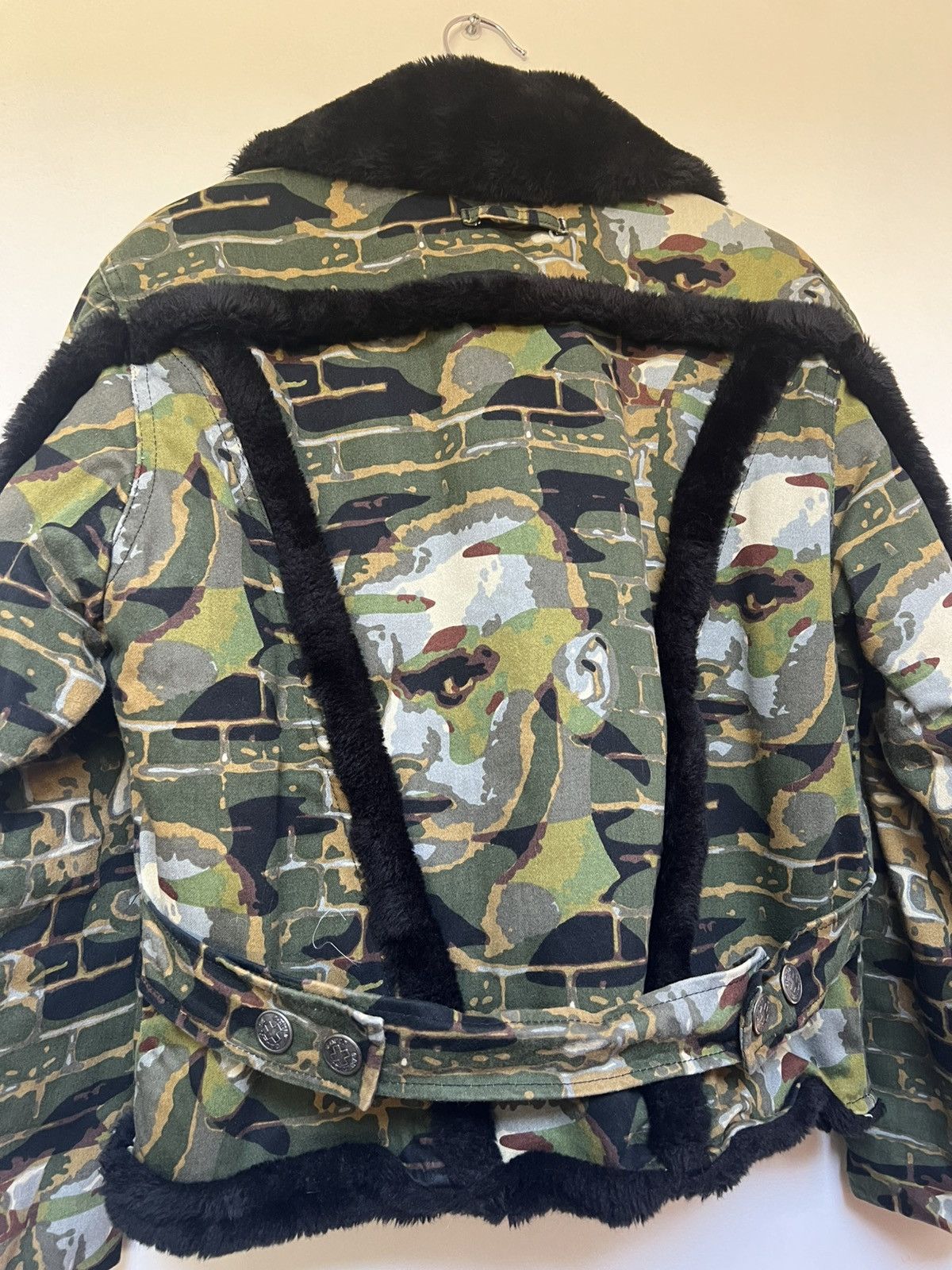 Jean Paul Gaultier Jean Paul Gaultier Camo Faces Jacket Size US M / EU 48-50 / 2 - 8 Thumbnail