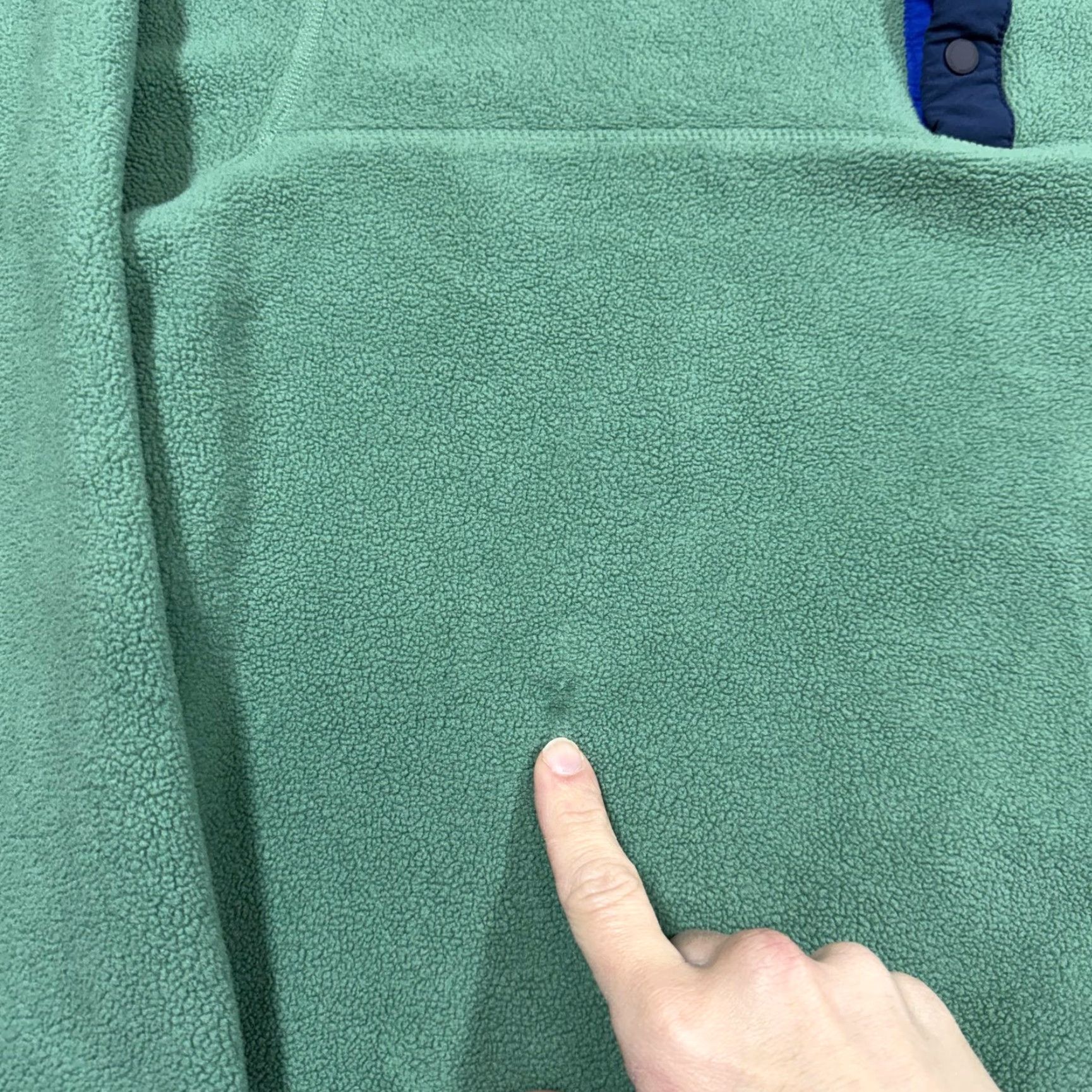 Vineyard Vines Vineyard Vines Sweater Womens XL Green Fleece Mock Neck Pullover Shirt Snap Button Logo Vintage No Size XL / US 12-14 / IT 48-50 - 2 Thumbnail