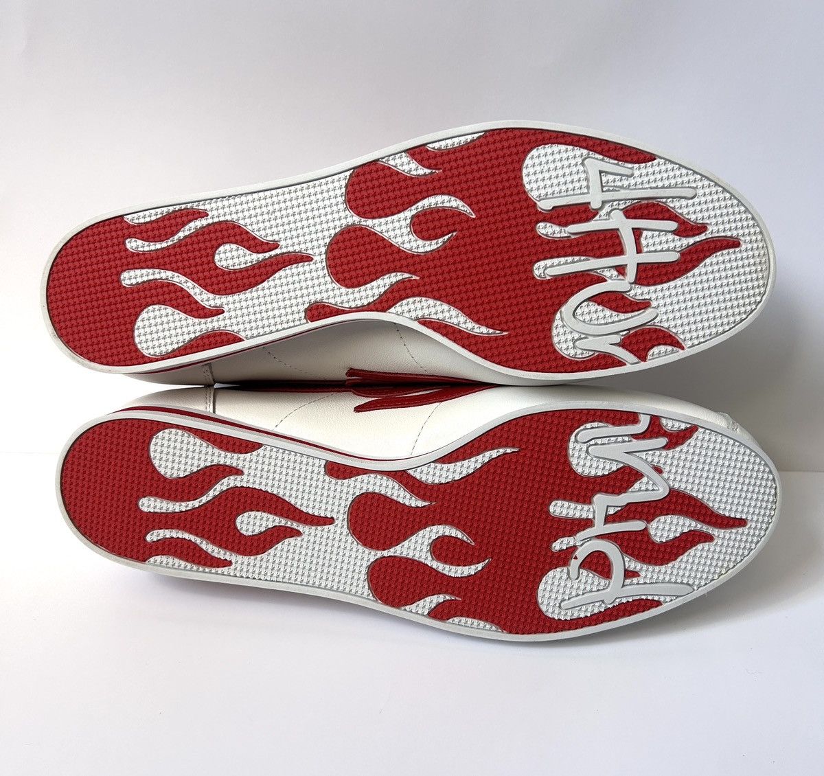 4HUNNID YG 4Hunnid The Flame Block Runner White/Red Shoes Size: 11 M Size US 11 / EU 44 - 6 Thumbnail