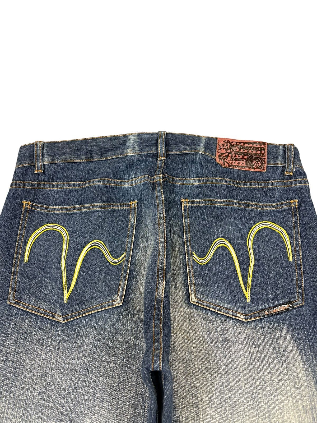 Volcom Vintage Volcom Faded Wash Baggy Skate Jeans Size US 35 - 8 Thumbnail