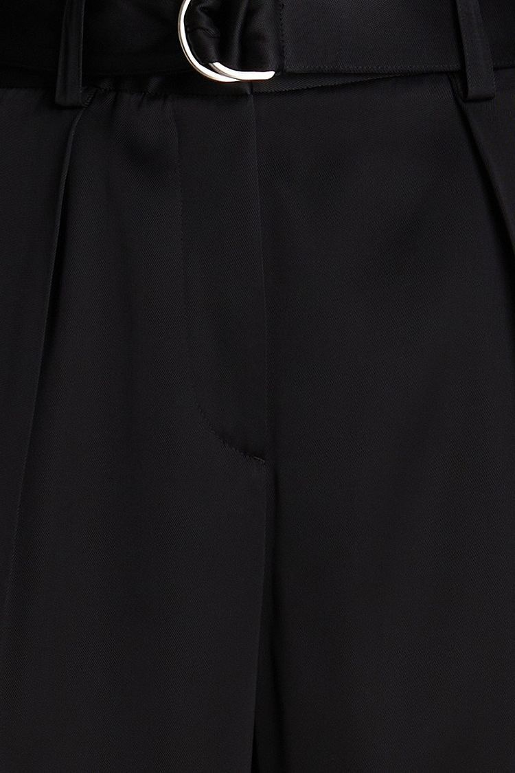 Jil Sander o1y1025 Casual Pant in Black Size 27" / US 4 / IT 40 - 4 Thumbnail