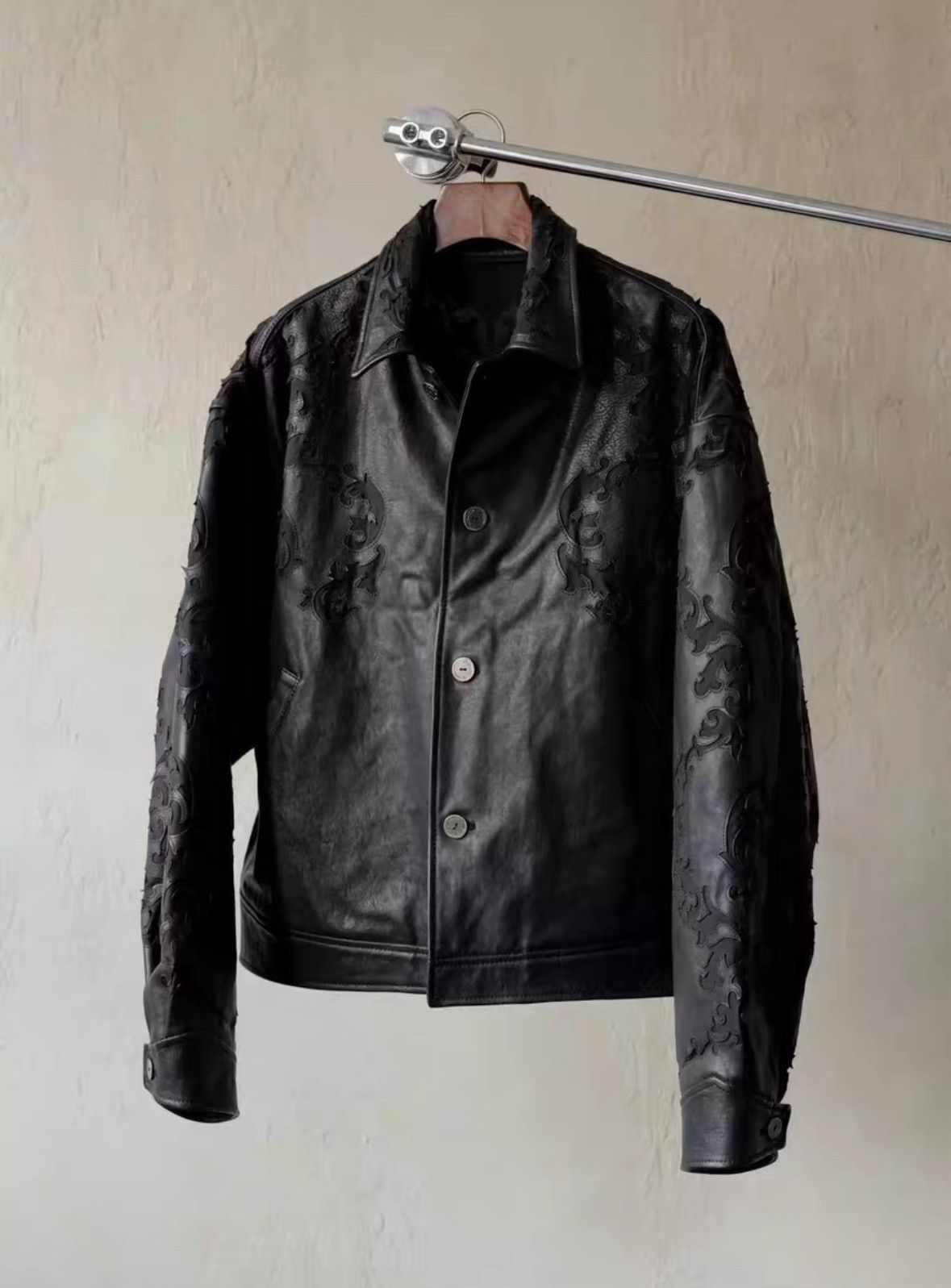 Laser Leather Jacket