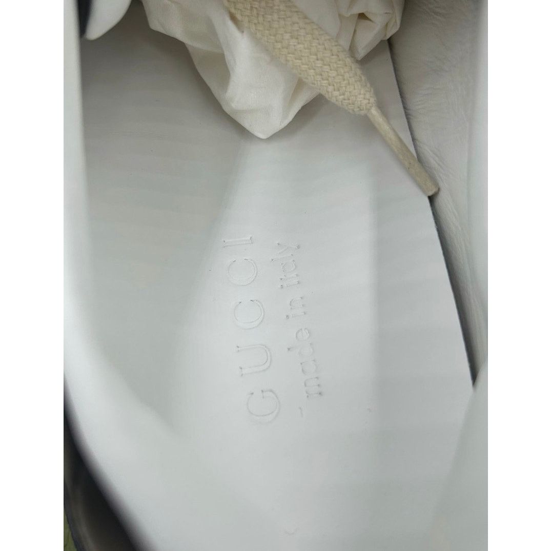 Gucci Men's Gucci GG embossed Leather sneakers size 9.5 fits 10 US Size US 10 / EU 43 - 10 Thumbnail
