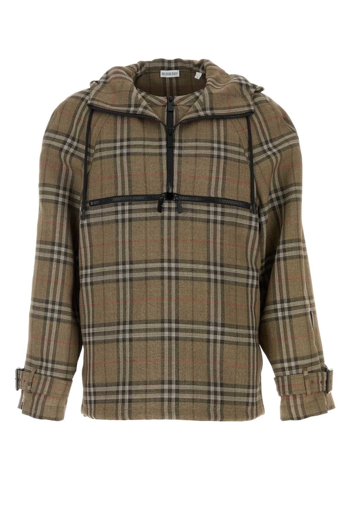 Burberry Embroidered Polyester Blend Bomber Jacket | Grailed
