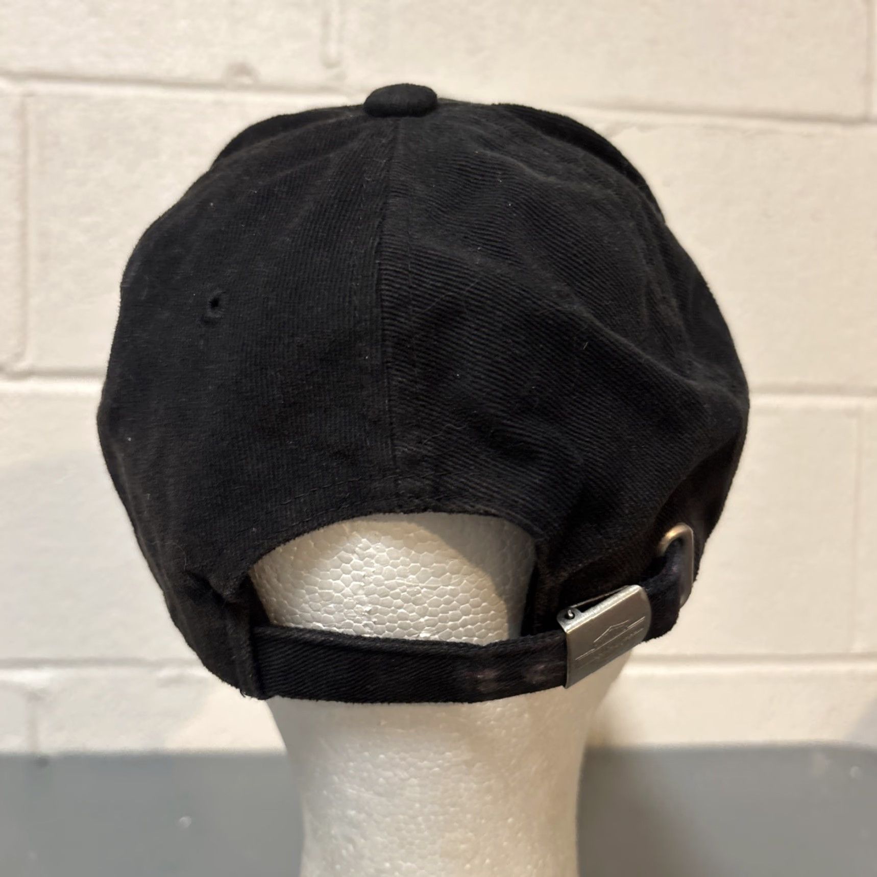 Harley Davidson VINTAGE Harley-Davidson Hat Mens OS Y2K Black On Black Adjustable Strap Buckle Size ONE SIZE - 5 Thumbnail