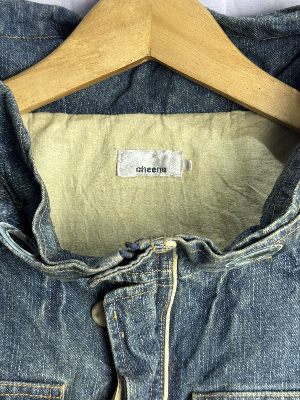 GOA Bono Boxy Denim Jacket Japanese Cheeno Size US S / EU 44-46 / 1 - 6 Thumbnail
