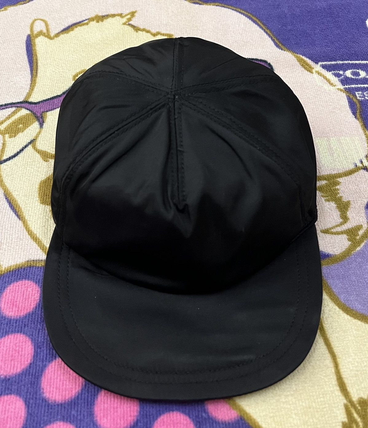 Prada Rare🔥PRADA Nylon Made in Italy Snapback Size ONE SIZE - 5 Thumbnail