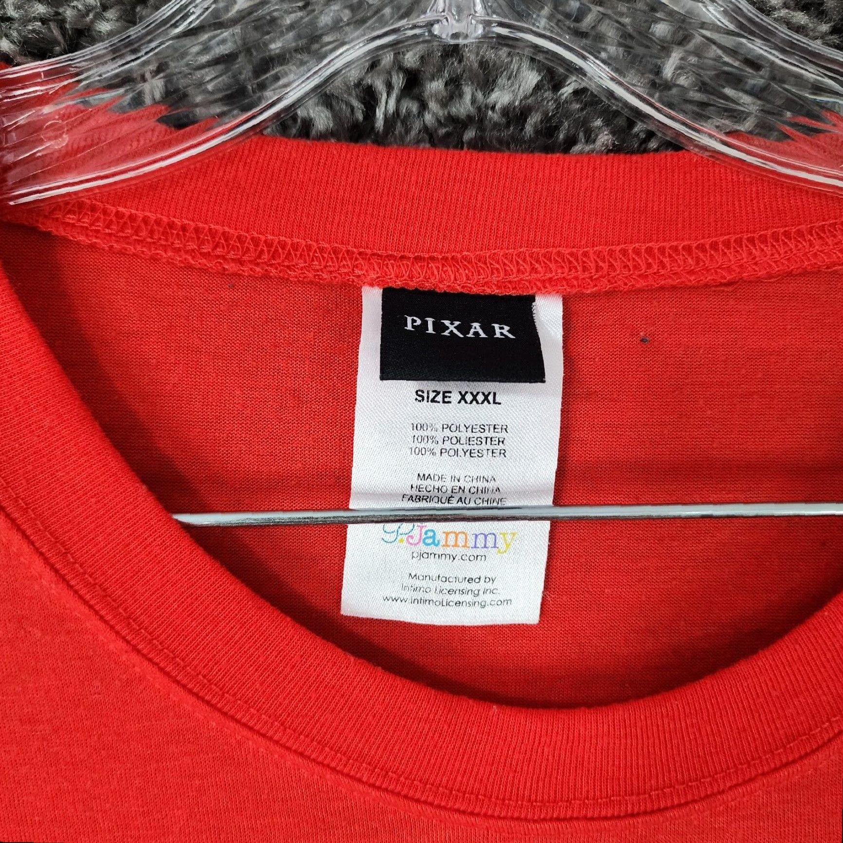Vintage PIXAR The Incredibles Red Short Sleeve Pajama Top 3XL Unisex Size US XXL / EU 58 / 5 - 4 Thumbnail