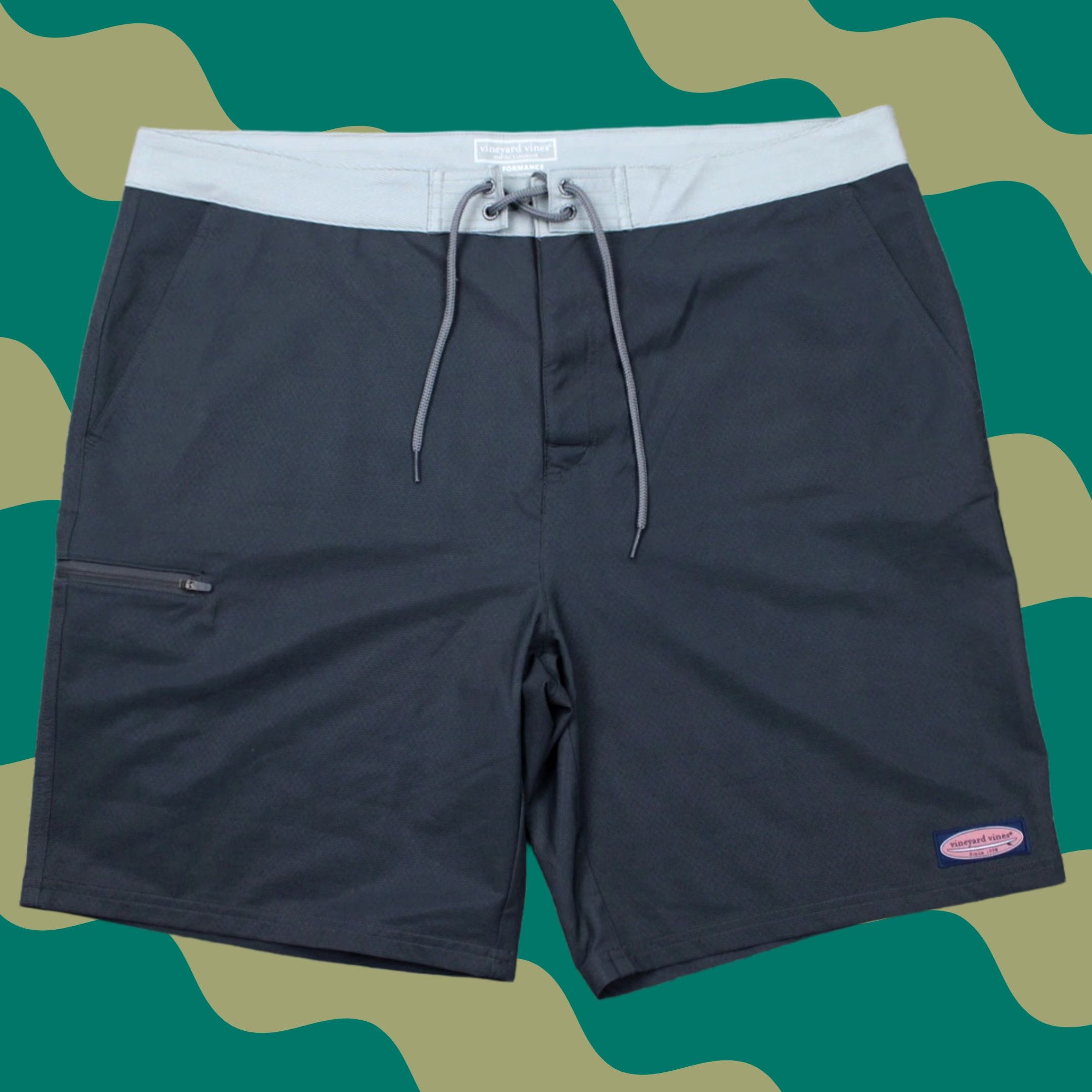 Vineyard Vines VINEYARD VINES Performance Shorts Men 40 Gray Swim Trunks Bathing Suit 9" Inseam Size US 40 / EU 56 - 1 Thumbnail