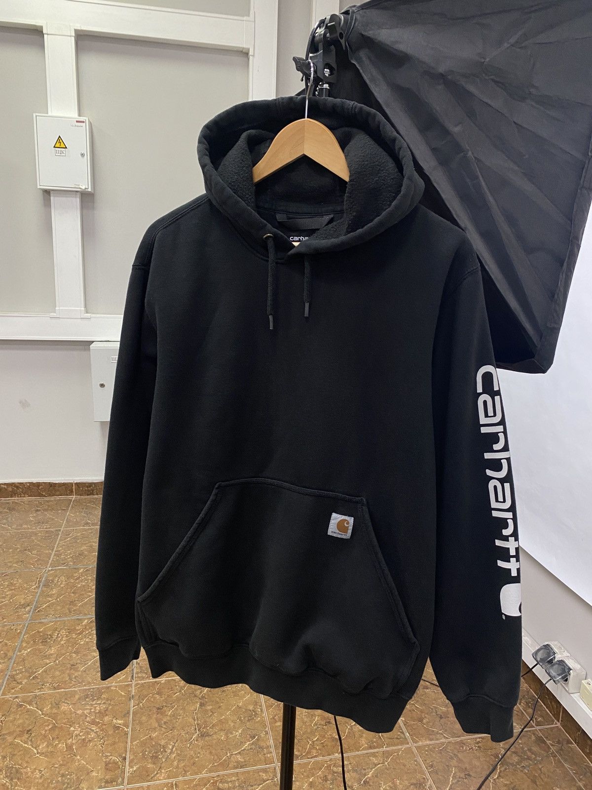 Carhartt 🇺🇸 Vintage Carhartt Hoodie Rare Retro Hype Y2K Size US M / EU 48-50 / 2 - 1 Thumbnail