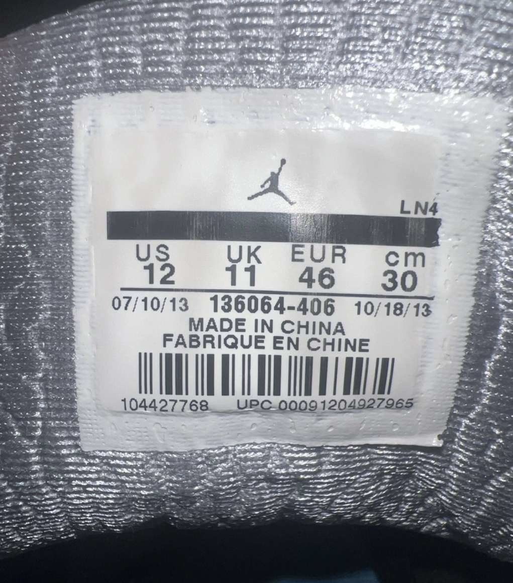 Jordan Brand × Vince Staples Signed Vince Staples Jordan 3 Retro Powder Blue Size 12 Size US 12 / EU 45 - 6 Thumbnail