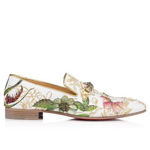 Christian Louboutin o1s1wg110225 Dandyswing Romanstism Flat in Multicolor Size US 9 / EU 42 - 2 Thumbnail