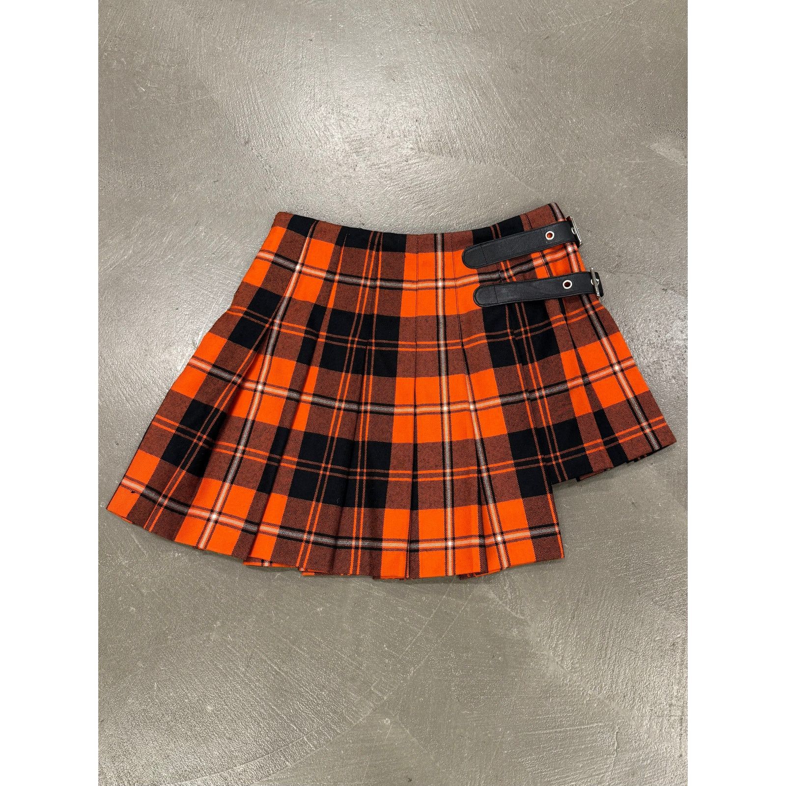 Dolce & Gabbana A/W2003 Dolce & Gabbana bondage tartan skirt Size 28" / US 6 / IT 42 - 2 Thumbnail