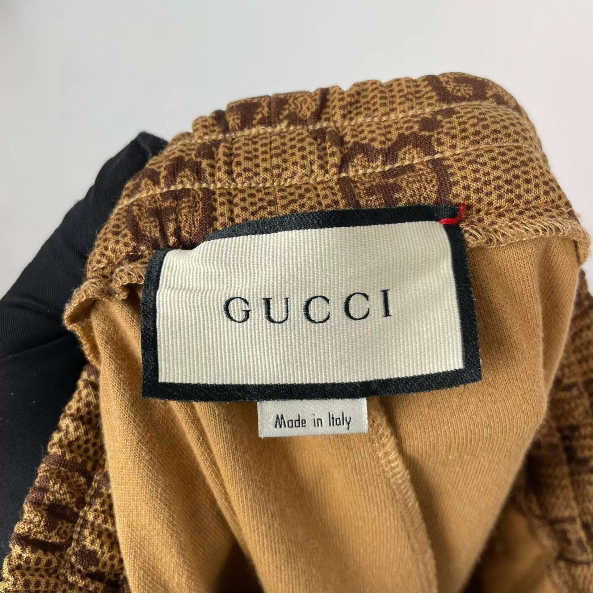 Gucci Gucci GG Monogram brown sweatpants S 95 new Size 26" / US 2 / IT 38 - 3 Thumbnail