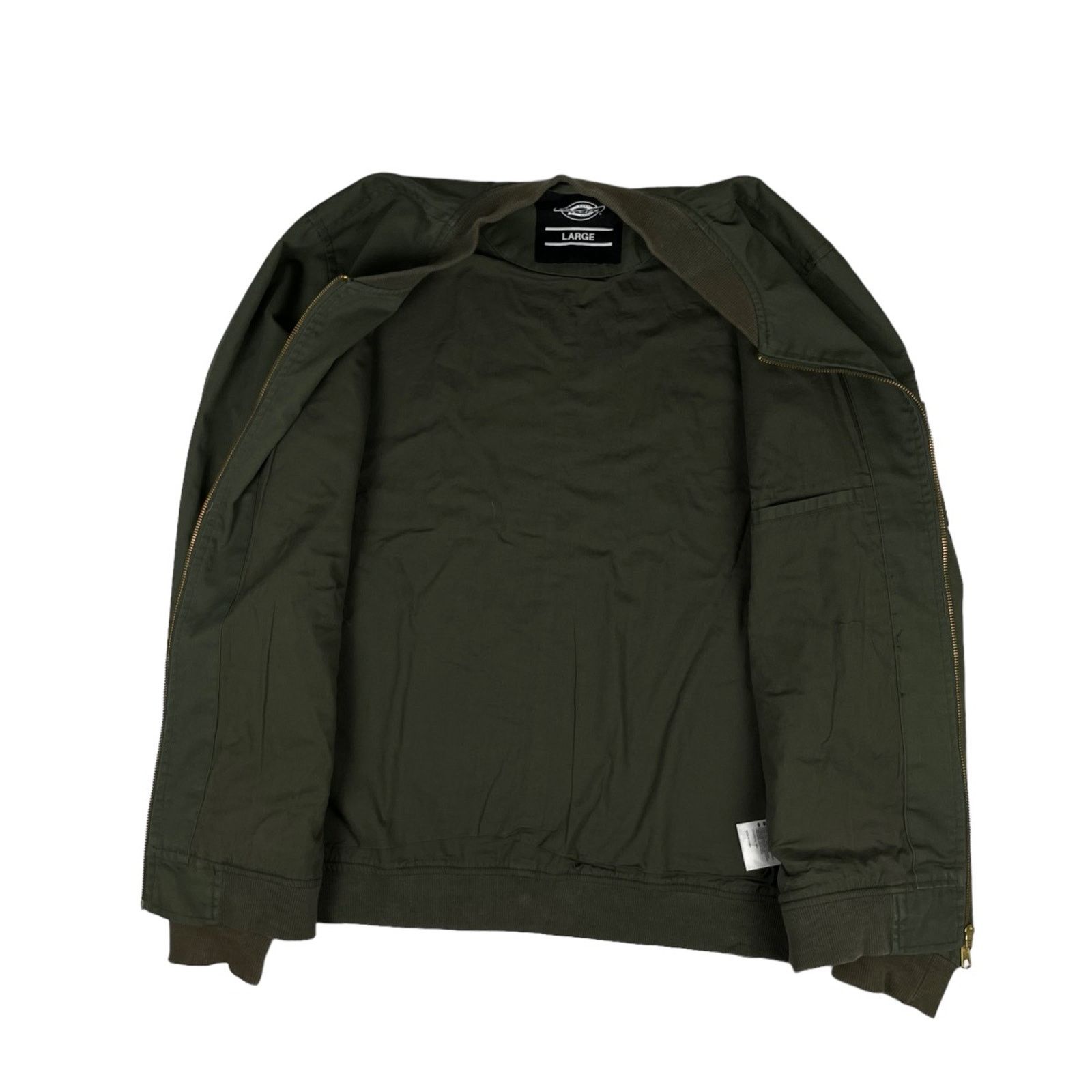 Dickies Dickies Bomber Jacket Khaki Size L detroit style Size US L / EU 52-54 / 3 - 10 Thumbnail