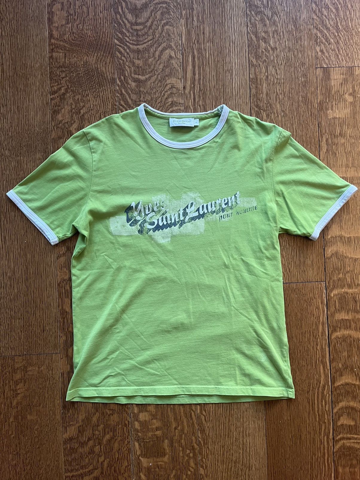 Saint Laurent Paris Vintage Yves Saint Laurent T Shirt Size US M / EU 48-50 / 2 - 3 Thumbnail