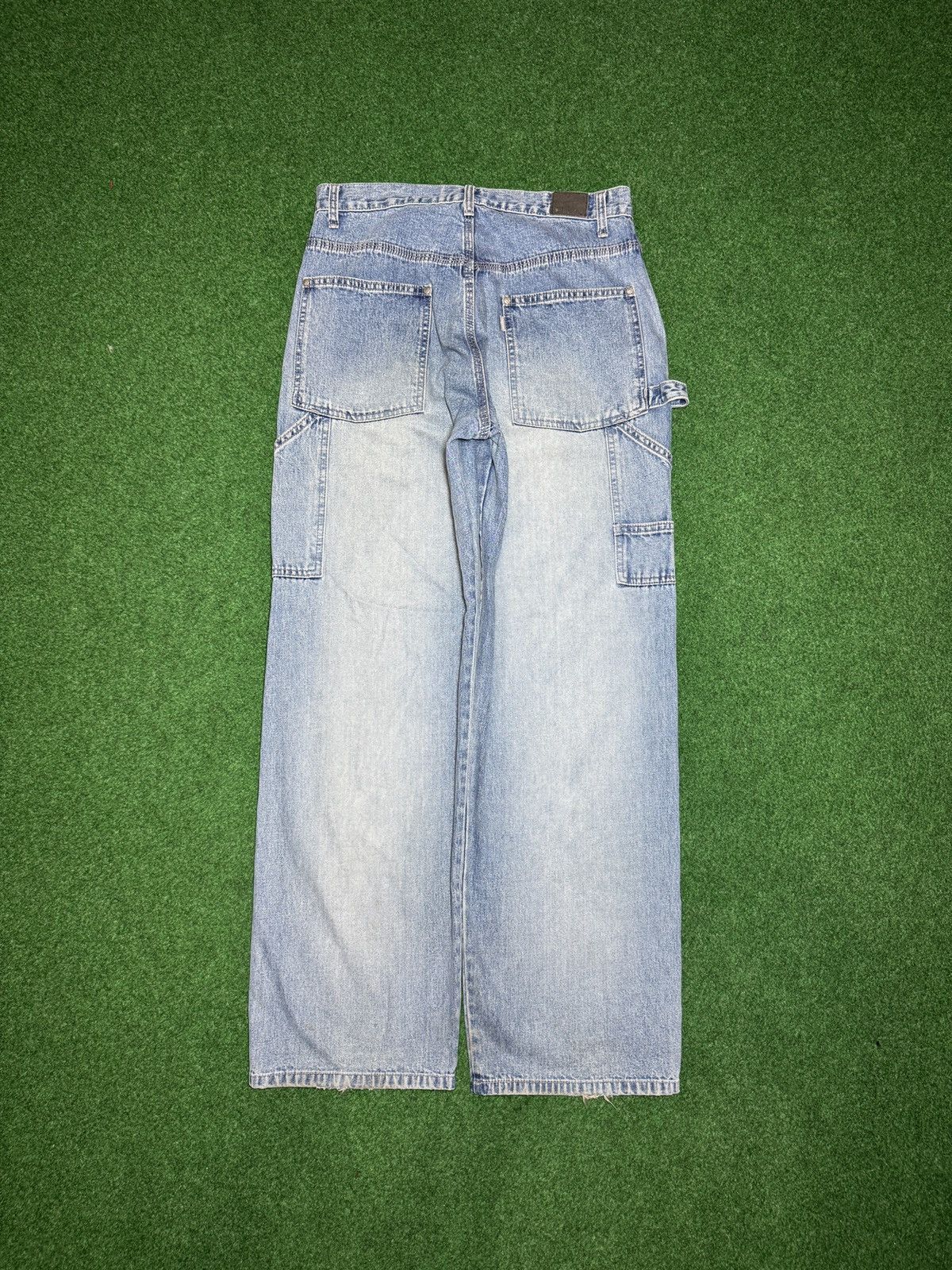 Levi's Vintage Clothing Vtg 90s Silvertab Levis Carpenter Baggy Skater Grunge Jeans Size US 31 - 1 Thumbnail