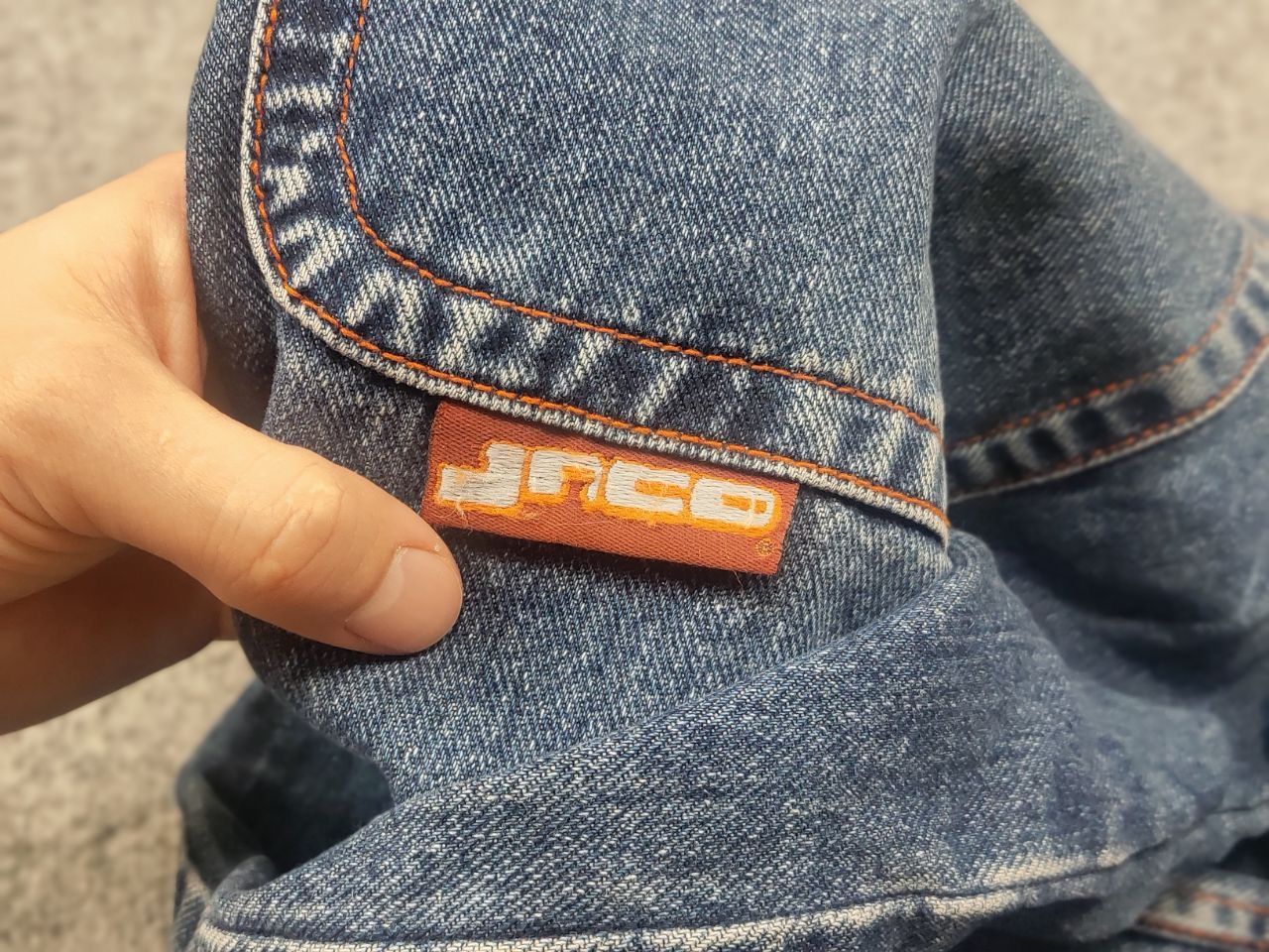 JNCO Rare Vintage 90's Jnco Girlie‎ Double Barrel Wide Leg Jeans Size US 29 - 20 Thumbnail