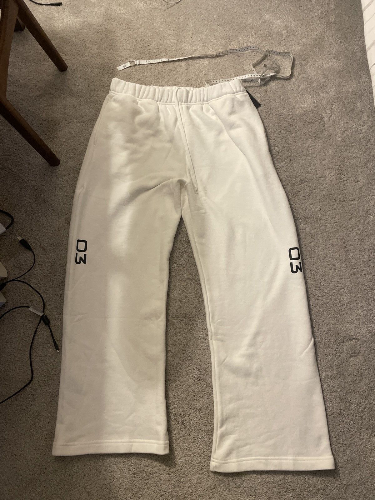 GV White Sweatpants