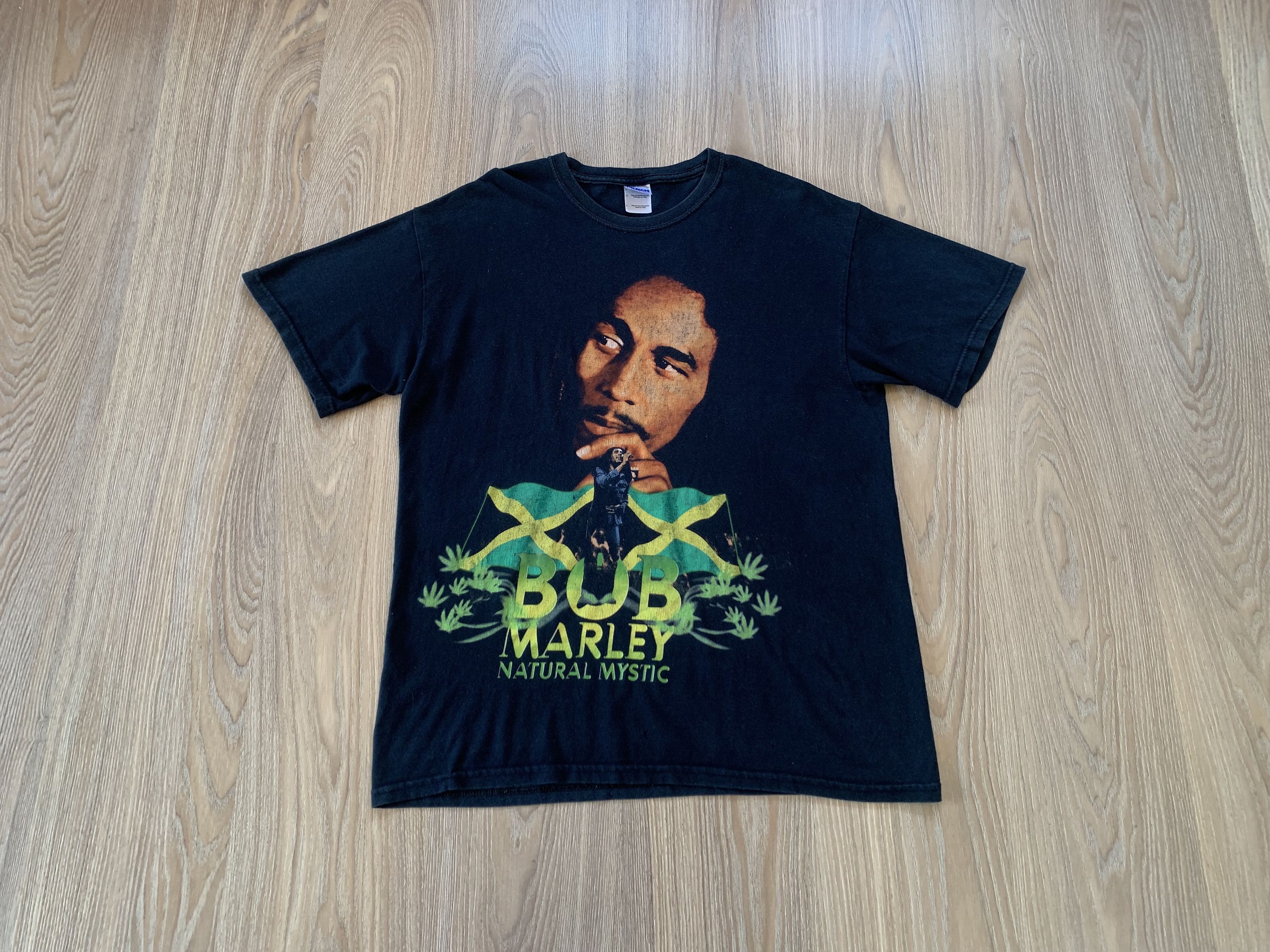 Bob Marley Gildan Vintage Bob Marley Natural Mystic T-Shirt Size US L / EU 52-54 / 3 - 1 Thumbnail