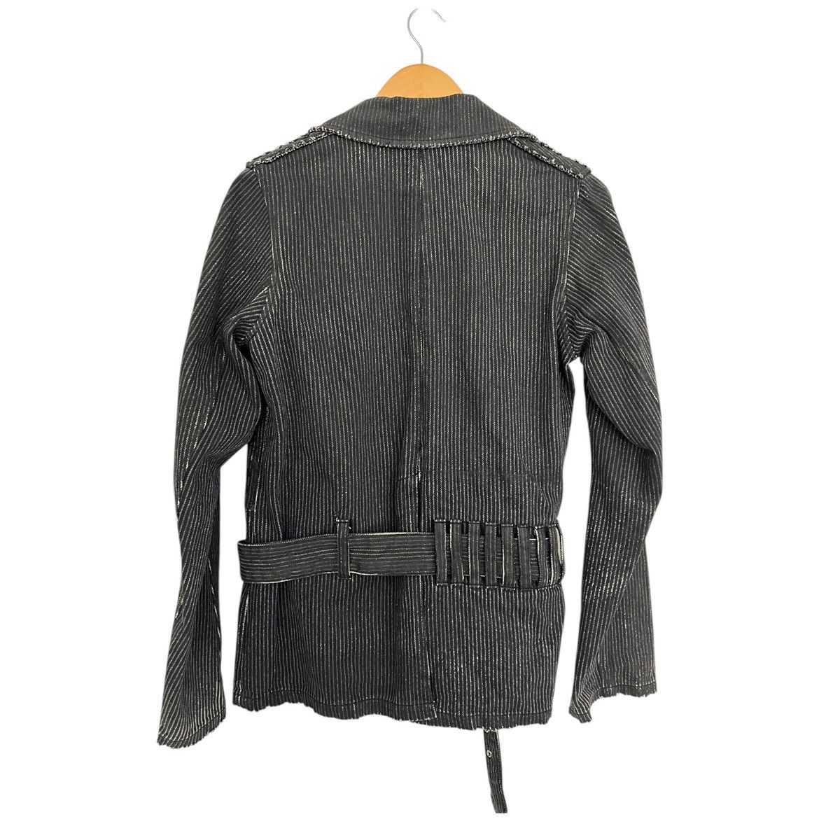 Other H.anarchy raw edge pinstripe blazer Size US M / EU 48-50 / 2 - 4 Thumbnail