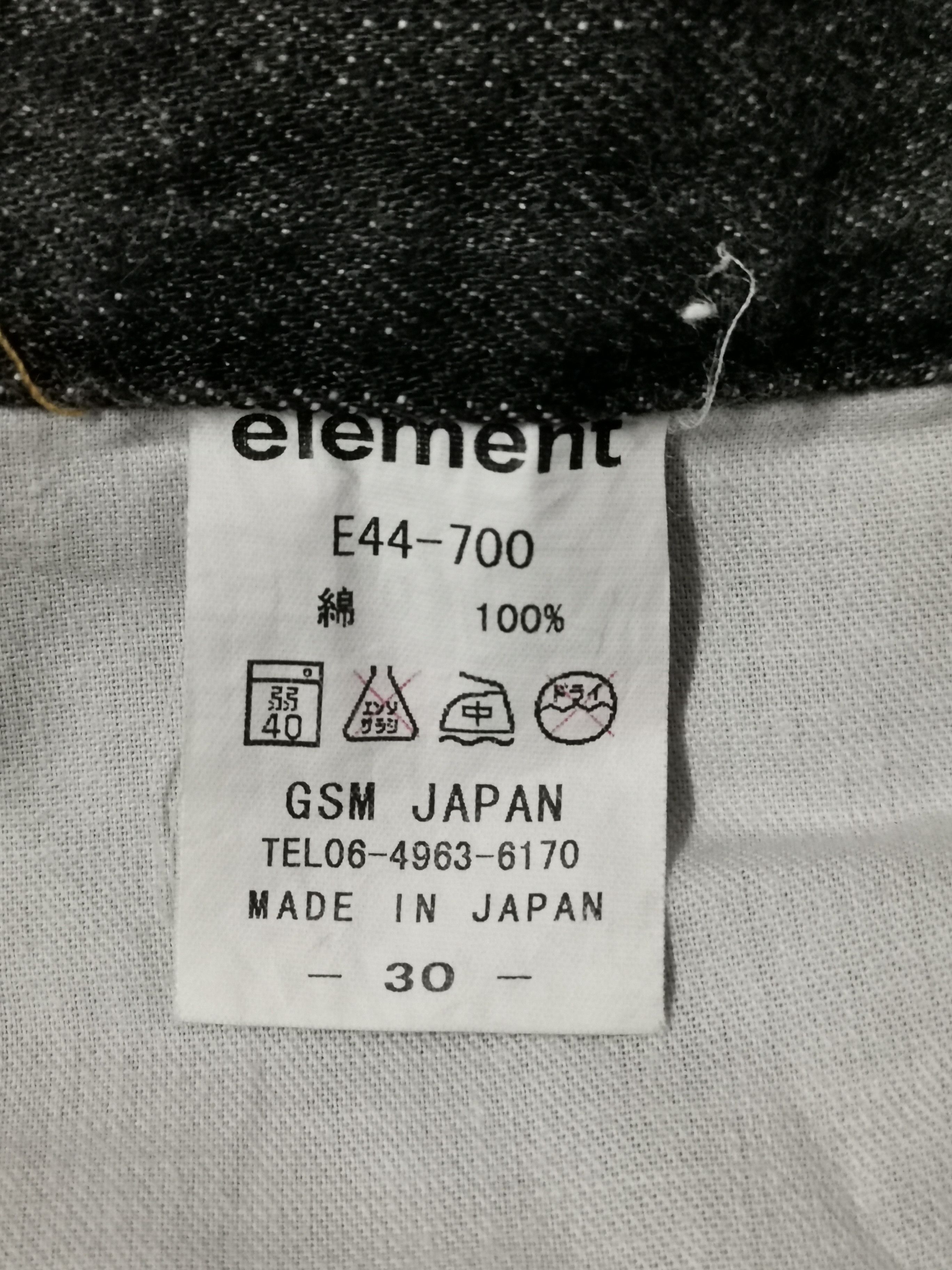 Element Element Denim Selvedge With ✝️ Cross Rivetted Size 32" / US 10 / IT 46 - 11 Thumbnail
