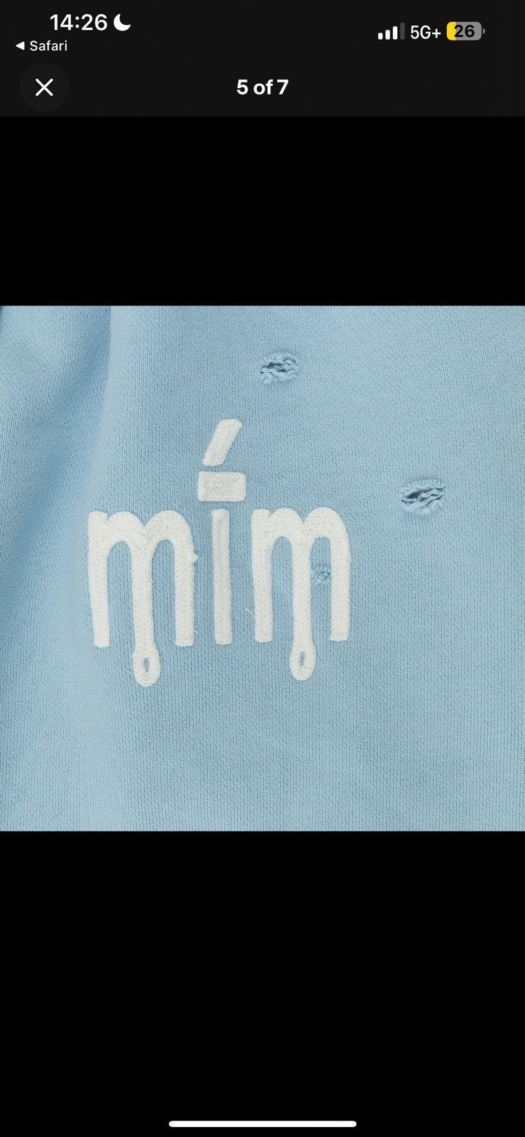 murd333r.fm Murd333r.FM Sweatpants Baby Blue Size M Size US 32 / EU 48 - 5 Thumbnail