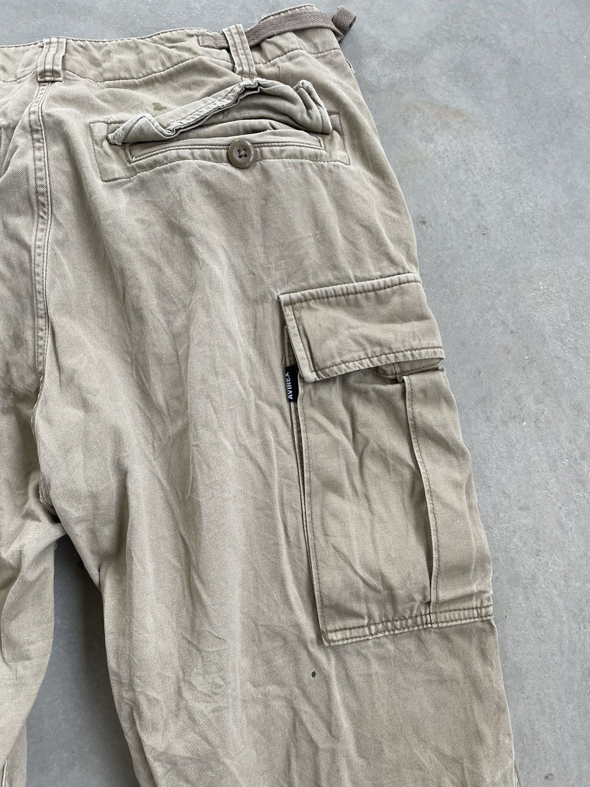 Avirex × Vintage AVIREX DISTRESSED CARGO PANT Size US 36 / EU 52 - 8 Thumbnail