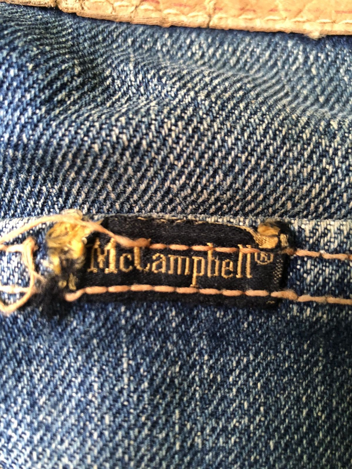Designer × Japanese Brand × Vintage 🔥 Designer McCampbell Bootcut Denim Size US 28 / EU 44 - 15 Thumbnail