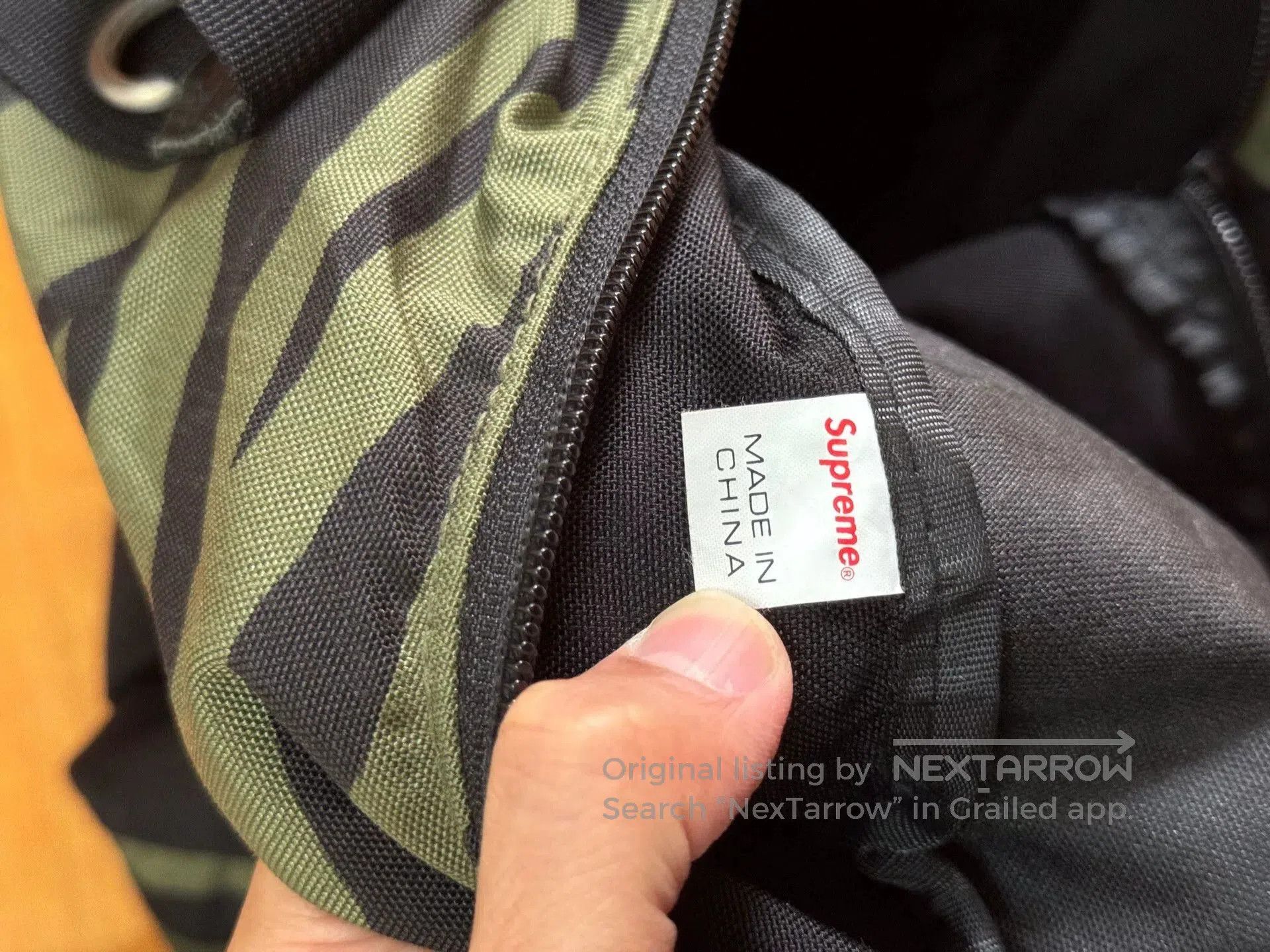 Bape supreme camouflage duffle bag with red tag. Size ONE SIZE - 7 Thumbnail
