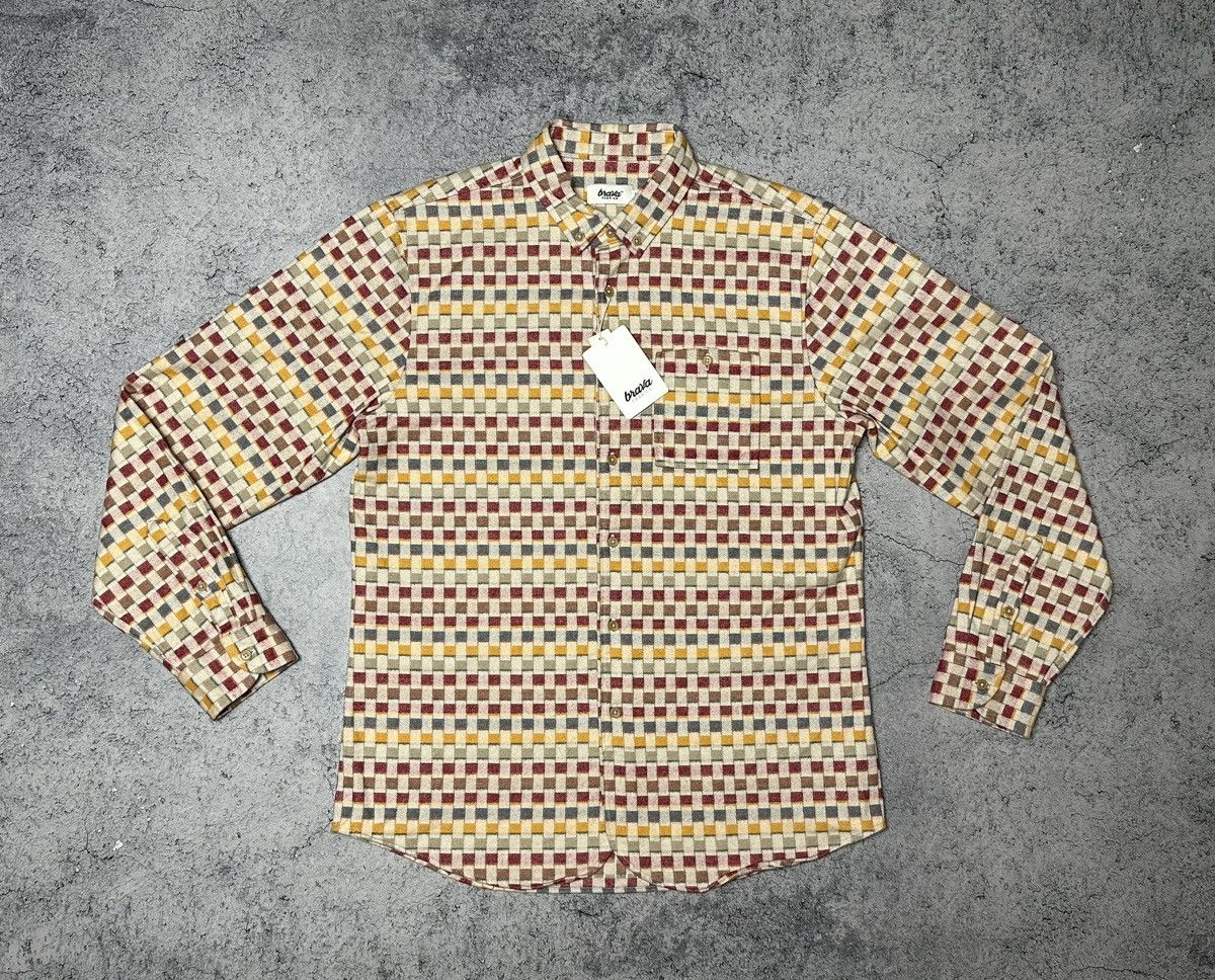 Other Brava Fabrics Pattern Flannel Organic Cotton Shirt Size US S / EU 44-46 / 1 - 16 Thumbnail