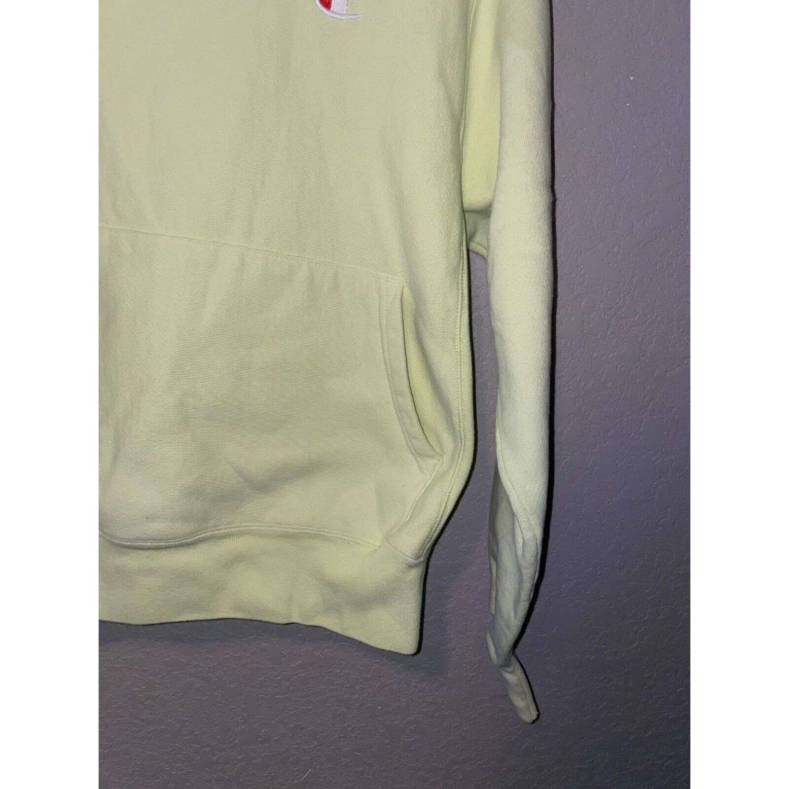 Champion Champion Reverse Weave Yellow Hoodie Pullover Jacket S Small Size US S / EU 44-46 / 1 - 4 Thumbnail