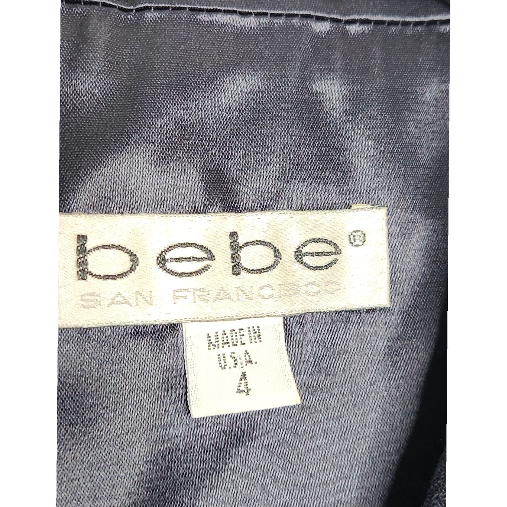 Bebe **Y2K Vintage Bebe Black Vest 4 Regular** User: Y2K Vintage Bebe Black Vest Size 4 Regular Size S / US 4 / IT 40 - 3 Thumbnail