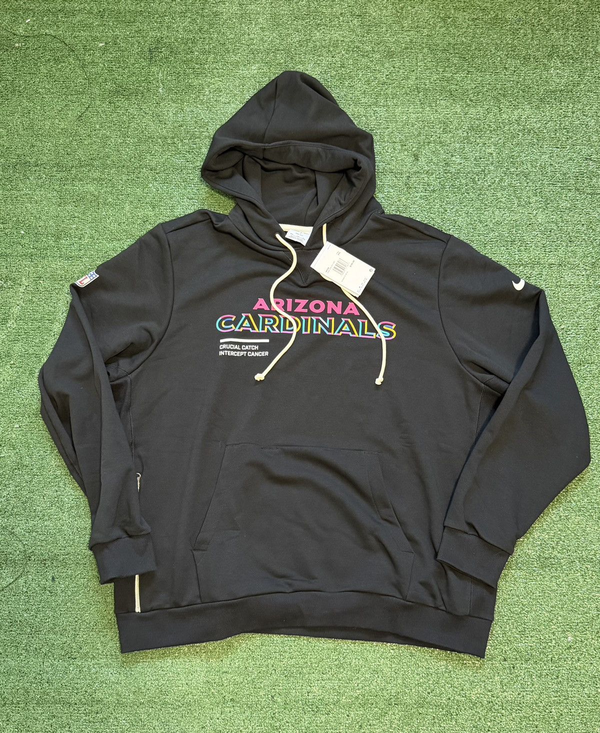 Nike Arizona Cardinals Hoodie Men 2XL Nike Crucial Catch 2025 Size US XXL / EU 58 / 5 - 1 Thumbnail
