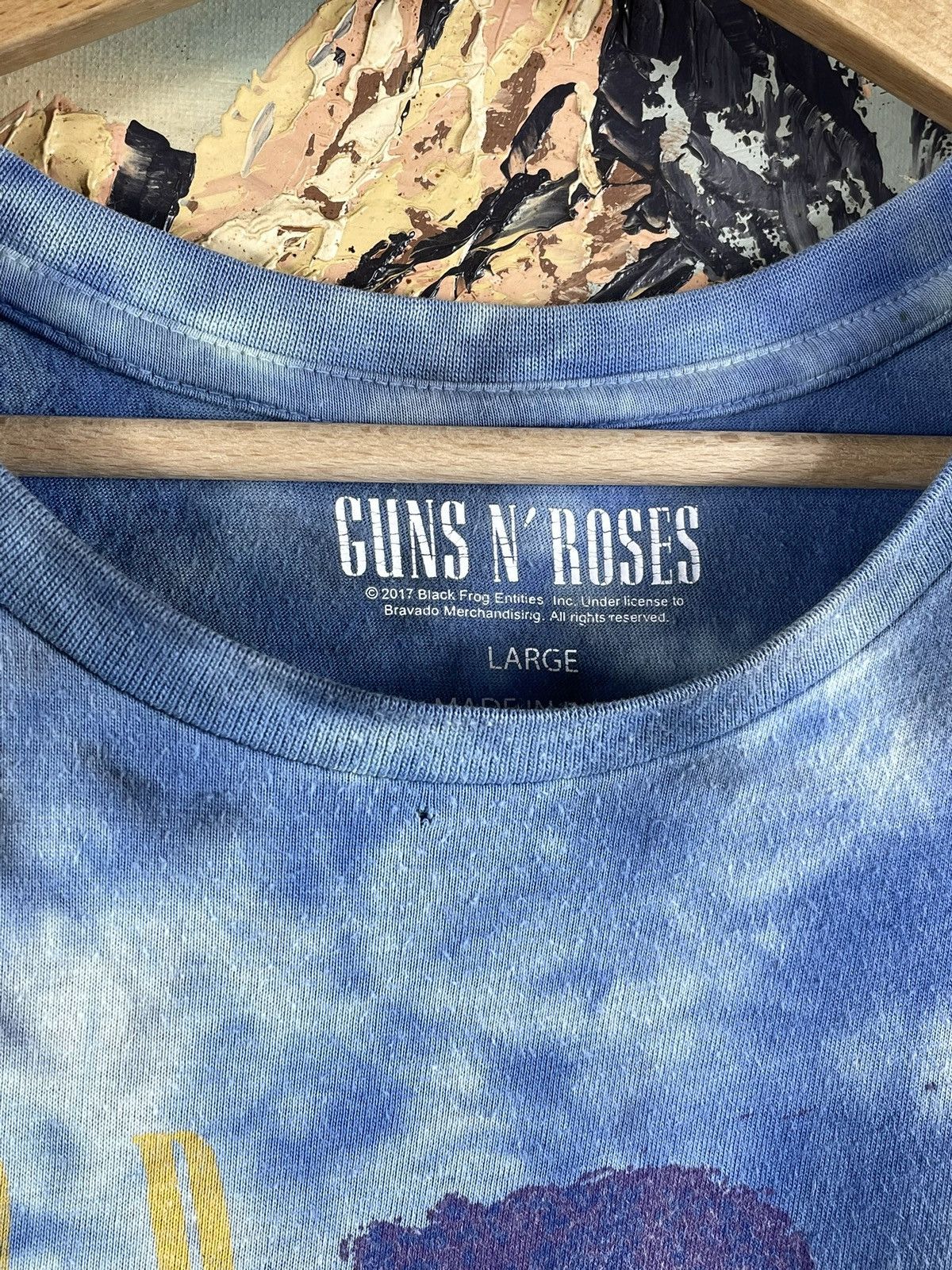 Band Tees × Guns N' Roses × Vintage Vintage Guns N Roses 2017 T shirt Tee Rock Metal Size US M / EU 48-50 / 2 - 6 Thumbnail