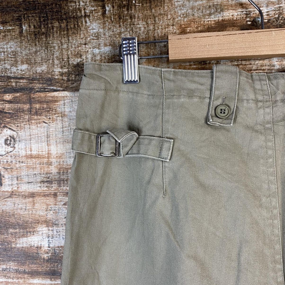 Japanese Brand DL Yokohama Staff Green Cargo Pants #C893 Size US 30 / EU 46 - 12 Thumbnail