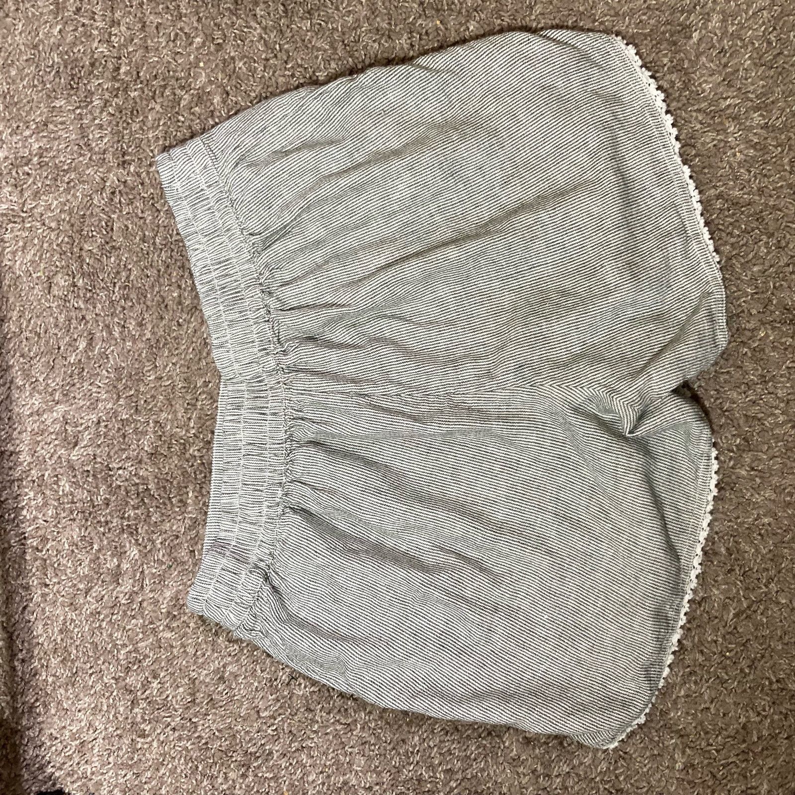 Other Womens Lounge Shortie Shorts Sz Medium Casual Sleepwear Grey Size 30" / US 8 / IT 44 - 8 Thumbnail