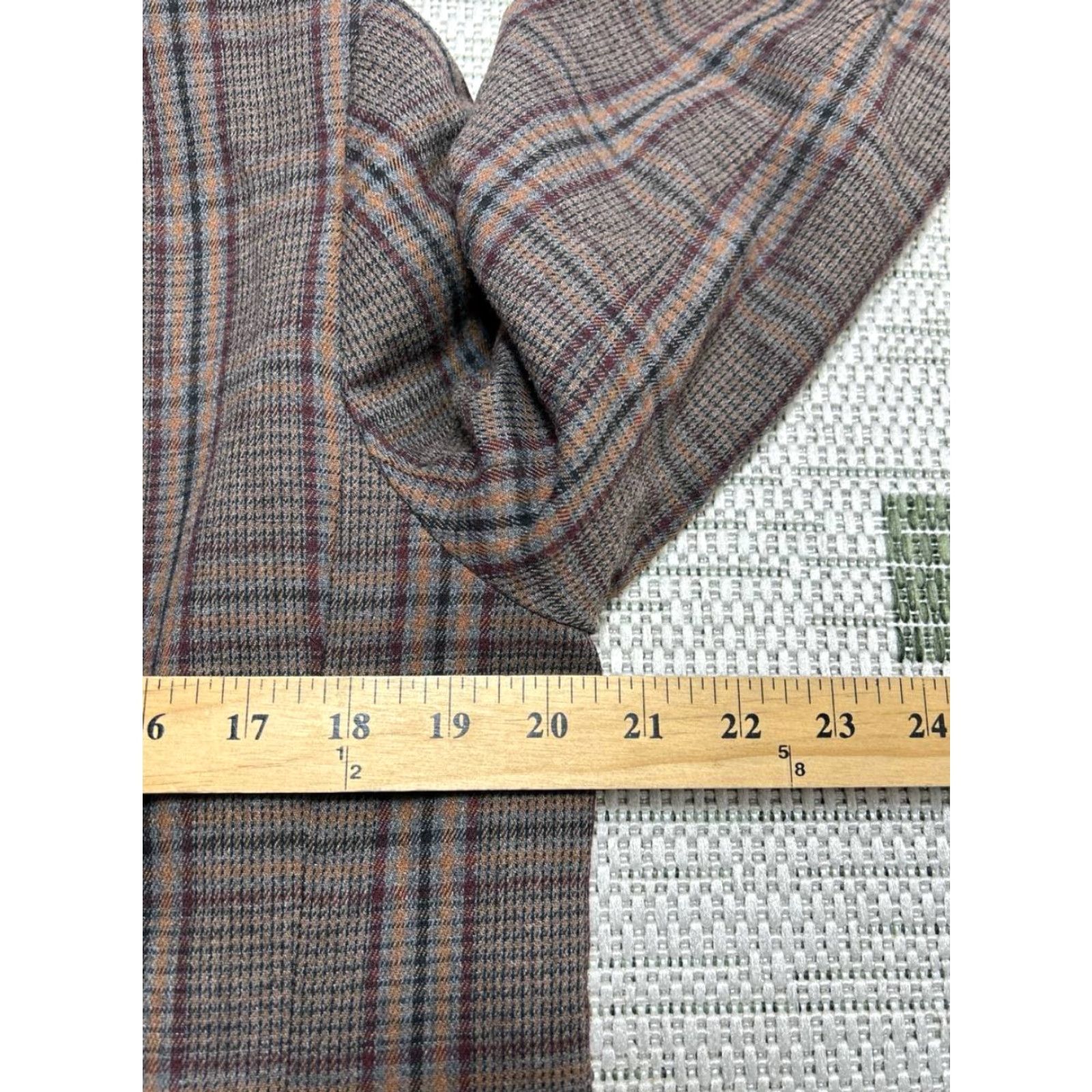 Madewell Madewell Caldwell Blazer Jacket Womens M Multicolor Plaid Button Pockets Single-Breasted Lightweight Casual Business Size M / US 6-8 / IT 42-44 - 6 Thumbnail