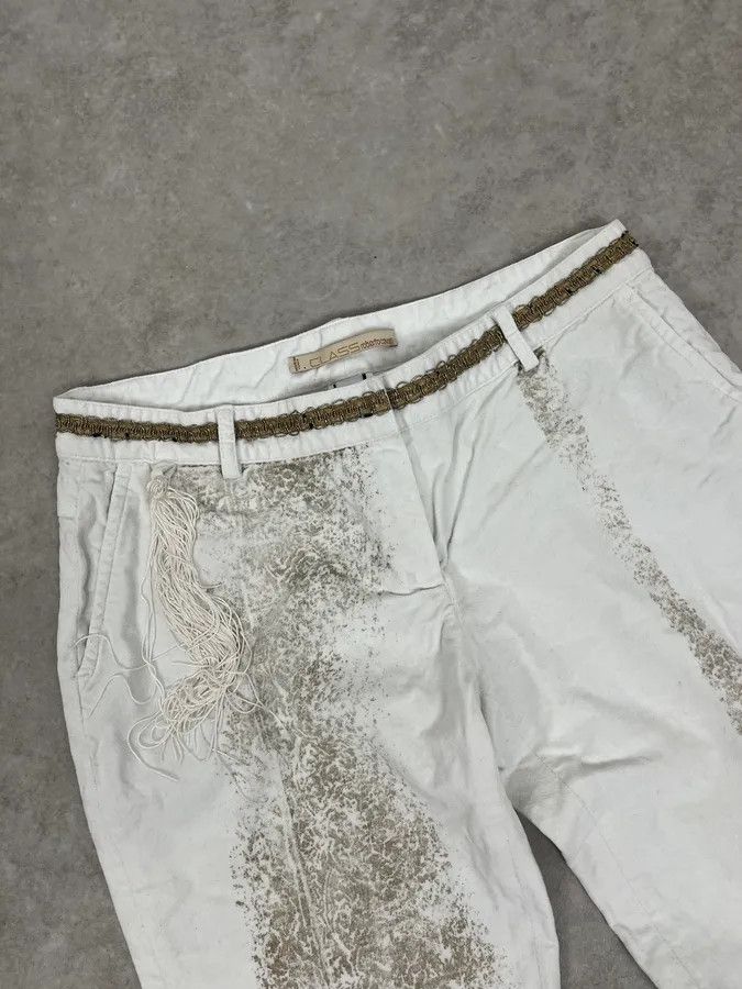 Roberto Cavalli 2000s Roberto Cavalli White Fur Effect Cozy Pants Size US 30 / EU 46 - 6 Thumbnail