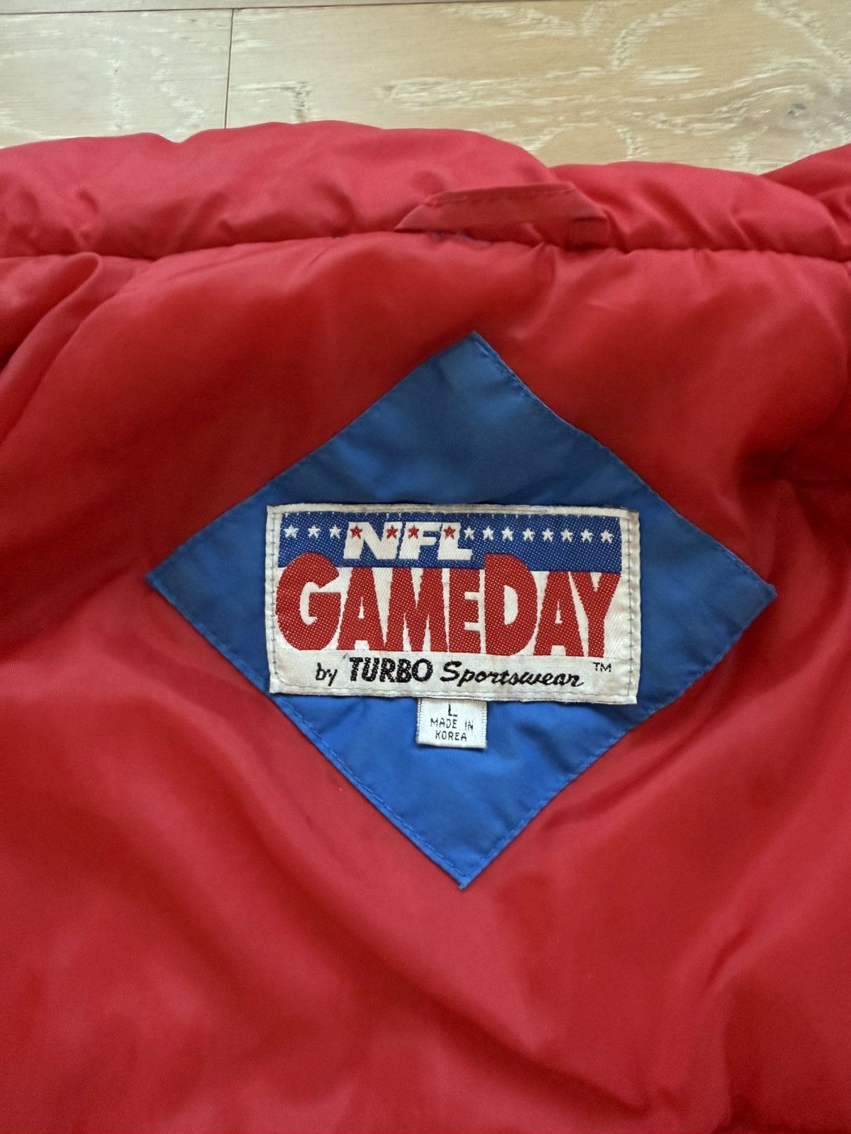 NFL Vintage ‘90s New York Giants NFL Football Parka Size US L / EU 52-54 / 3 - 6 Thumbnail