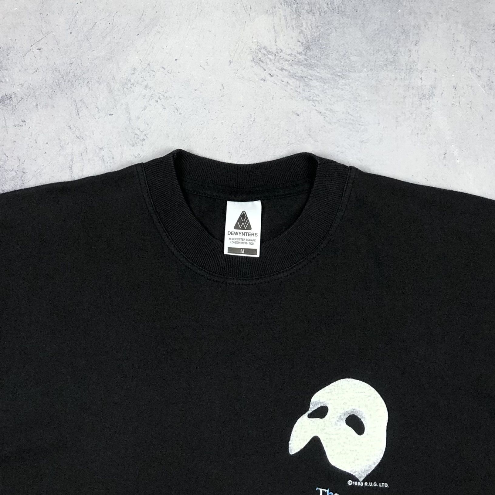 Vintage 1988 The Phantom of the Opera London Tee Size US M / EU 48-50 / 2 - 7 Thumbnail