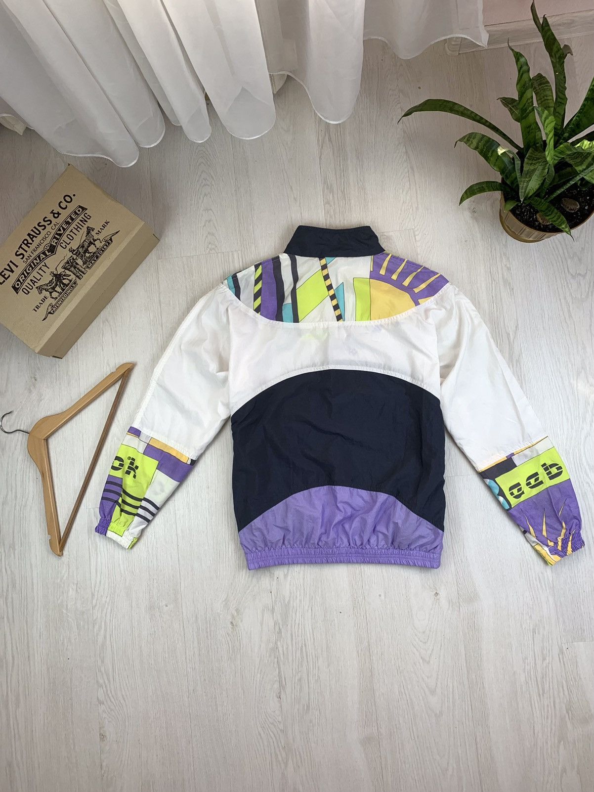 Reebok Reebok Vintage 90s Retro Drill Jacket Size S Size US S / EU 44-46 / 1 - 8 Thumbnail