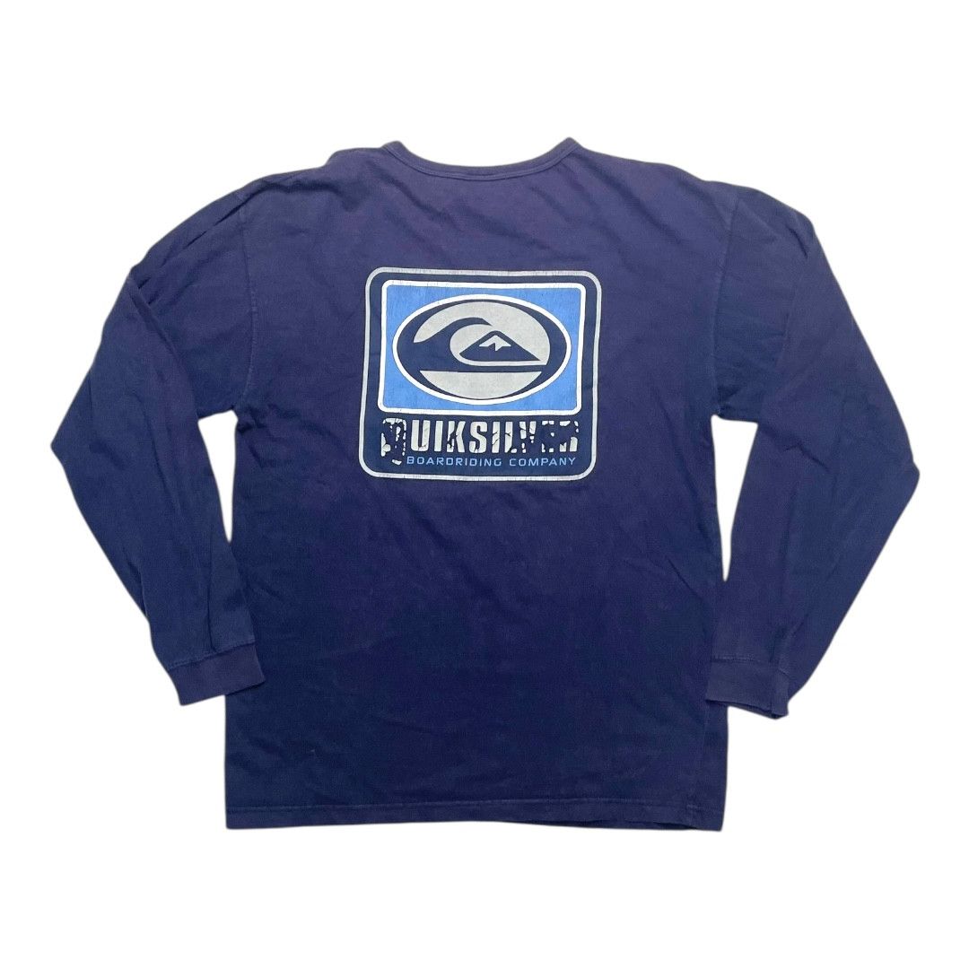 Quiksilver Vintage Quiksilver Long Sleeve tee Size US L / EU 52-54 / 3 - 1 Thumbnail